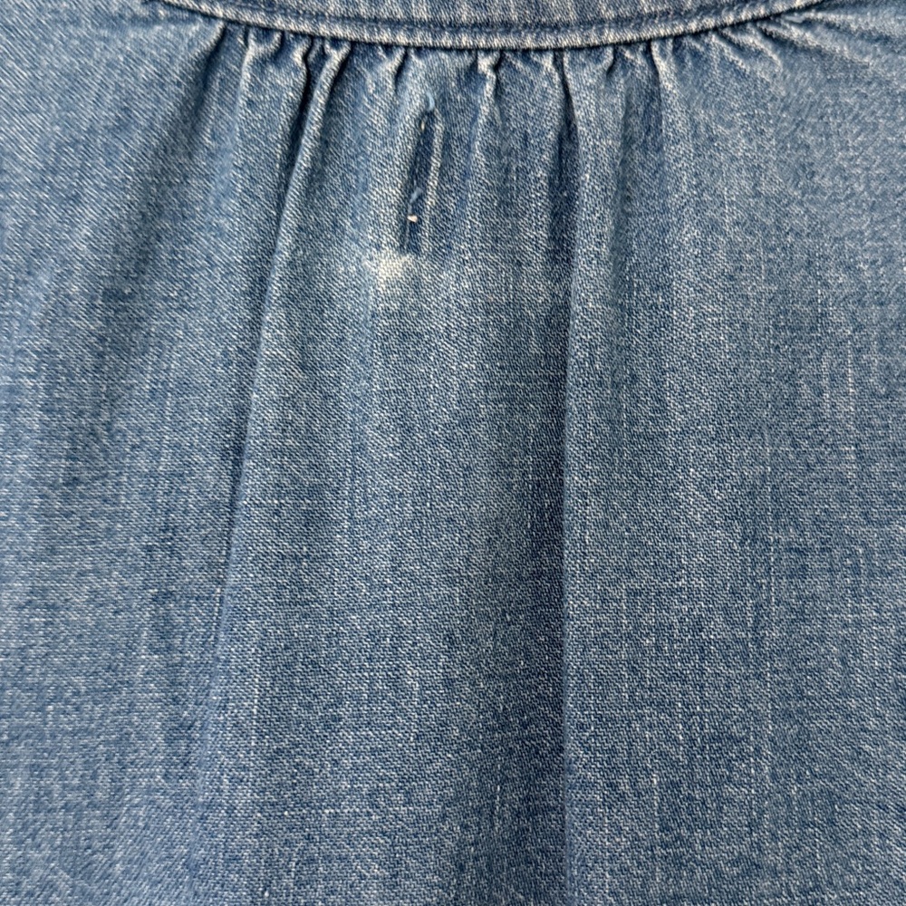 J Crew Denim Long Sleeve Dress - Picture 5 of 5